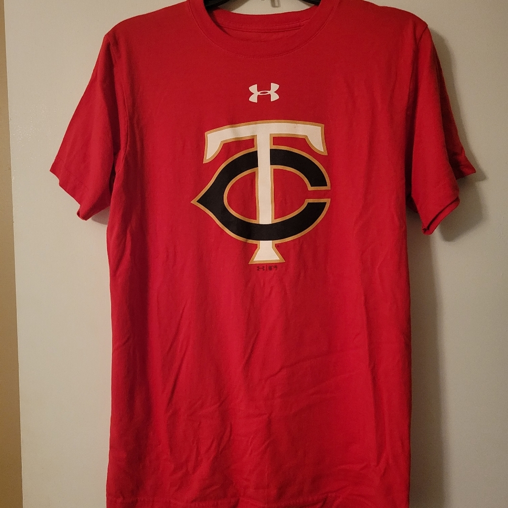 Under Armour Men’s Minnesota Twins Team Core Jersey Shirt Medium M MLB